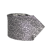 RUGGED GREY WOVEN TIE